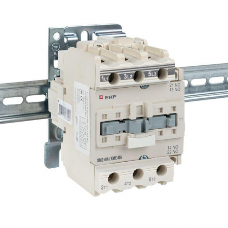 ctr-s-40-220 Контактор КМЭ 40А кат. 195.5-253В AC 1НО+1НЗ EKF 