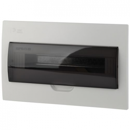 Б0041515 Бокс ЩРВ-П-18 мод. встраив. пластик IP41 SIMPLE NO-box_simple-plastic_18_flush ЭРА 