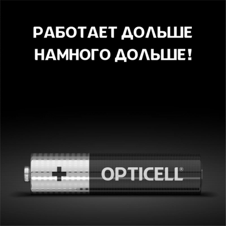 5051002 Элемент питания алкалиновый AAA/LR03 (блист. 4шт) Basic Opticell 