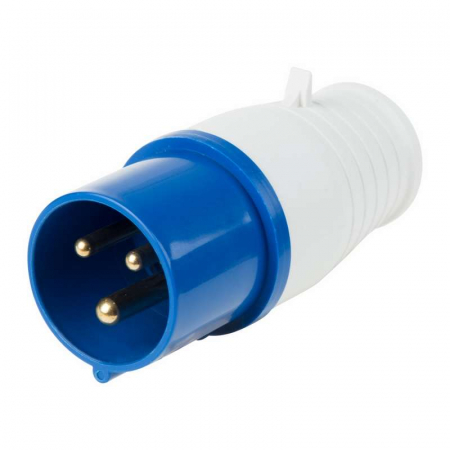 11-8900 Вилка переносная 013 2P+PE 16А 220В IP44 Rexant 