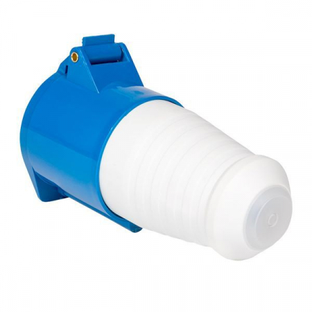 ps-223-32-220 Розетка кабельная 32А 220В 2P+E IP44 (223) EKF 