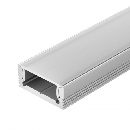 036834 Профиль SL-SLIM-H7-2000 ANOD+OPAL L2000 с экраном алюм. Arlight 