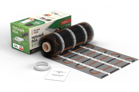 2285215 Комплект "Теплый пол" (мат) РТ-800-5.00 Русское Тепло 