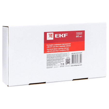 plc-jxb-st-2.5-pen Колодка клеммная ST-2.5 земля пружинная EKF 