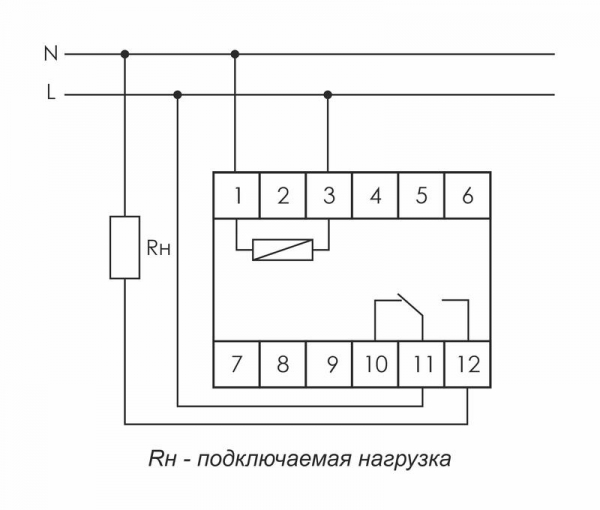 EA02.001.003 Реле времени PCR-513 8А 230В 1 перекл. IP20 задержка включ. монтаж на DIN-рейке F&F 