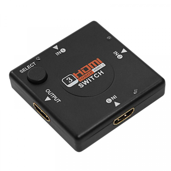 17-6912 Переключатель HDMI 3x1 без питания Rexant 