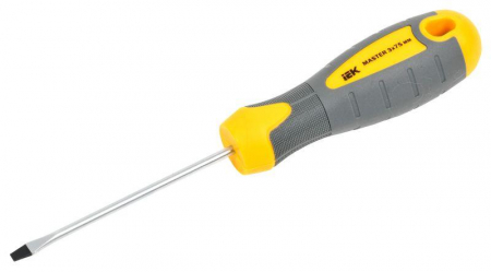 TSC-1SL-375 Отвертка шлицевая Master 3х75мм IEK 