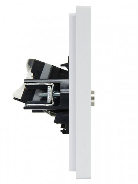 FP-AK20-1-K01 Розетка 2-м TV+RJ45 кат.5E FORTE&PIANO FP236 бел. IEK 