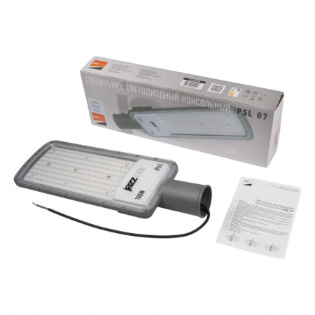 5041097 Светильник светодиодный PSL 07 100Вт 5000К IP65 AC180-260 уличный ДКУ Pro JazzWay 