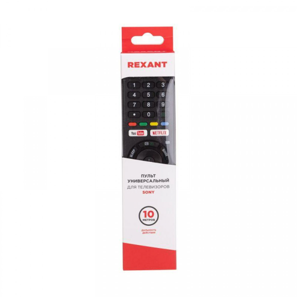 38-0007 Пульт универсальный для телевизора Sony Rexant 