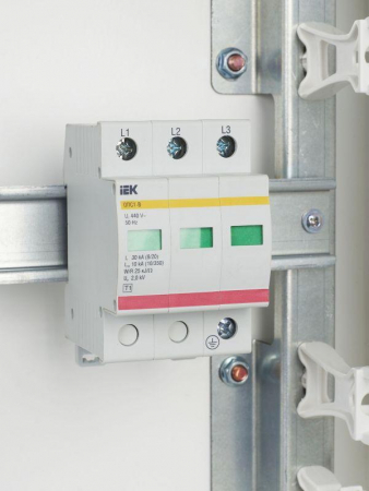 MOP20-3-B Ограничитель перенапряжения ОПС1-B 3P KARAT IEK 