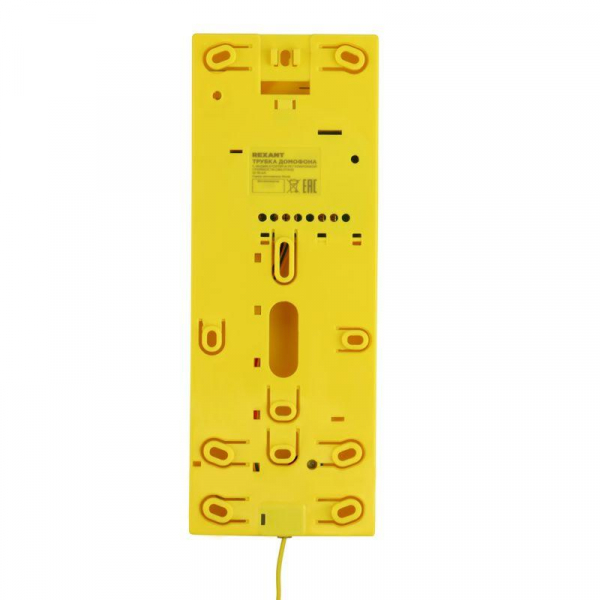 45-0322 Трубка домофона с индикатором и регулировкой звука RX-322 желт. Rexant 