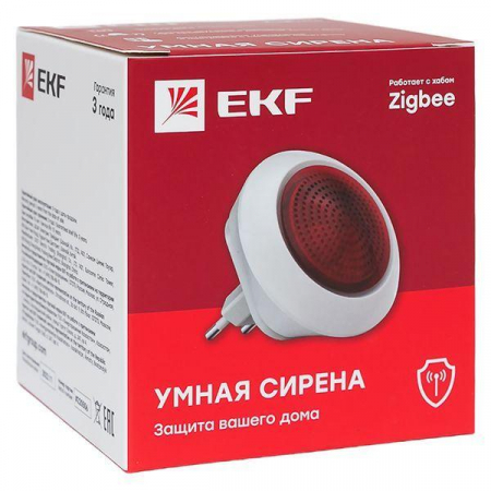 is-sr-sb Сирена умная Zigbee Connect EKF 