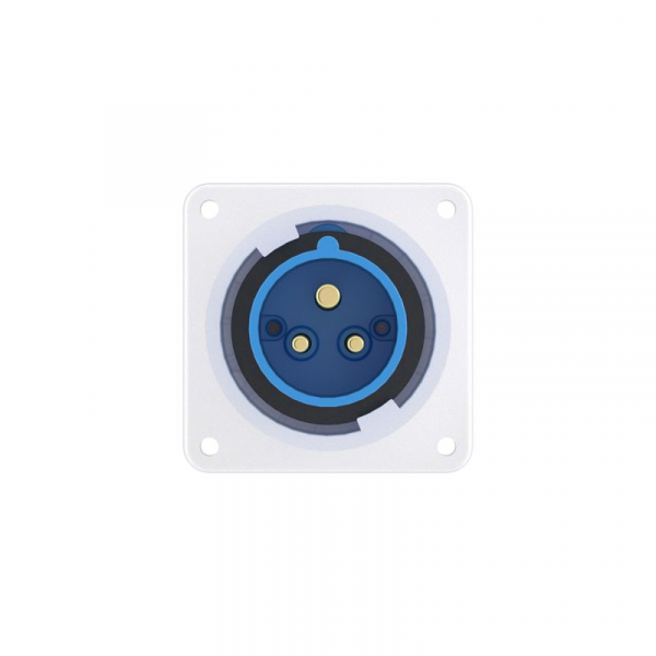 Вилка скрыт. уст. прямая 16А 2P+E 250В IP67 DKC DIS2481693