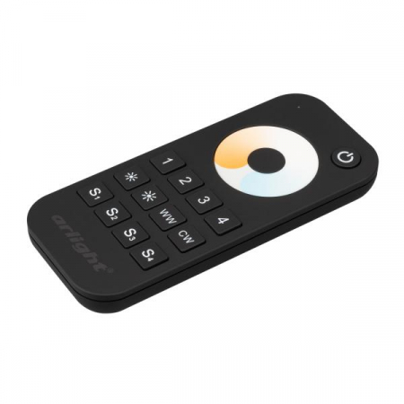 031936 Пульт SMART-R34-MIX Black (4 зоны 2.4G) IP20 пластик Arlight 