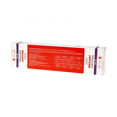 11-0970 Электрод 350мм ОК-46 3мм (уп.5кг) Rexant 