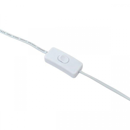 ASB-610 Шнур для бра с выключателем 2м 2х0.5кв.мм EKF 