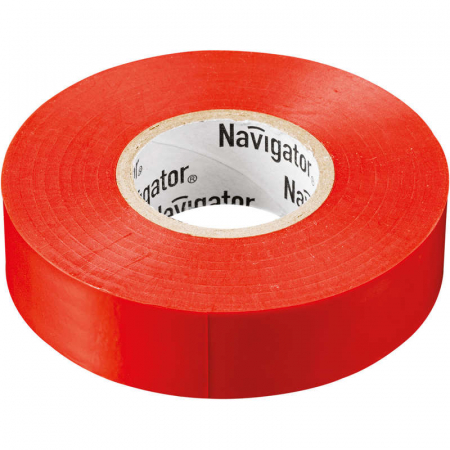 71104 Изолента ПВХ 15мм (рул.20м) красн. NIT-B15-20/R Navigator 