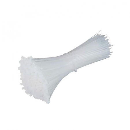 Хомут кабельный PCT 3.6х200-100WH PA6.6 (уп.100шт) JazzWay 5053793