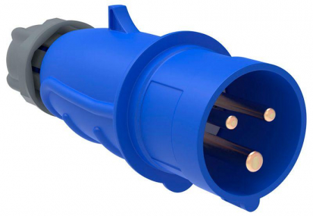 PSN01-032-3 Вилка эл. каб. 32А 2P+PE 220В IP44 MAGNUM ССИ-023 IEK 