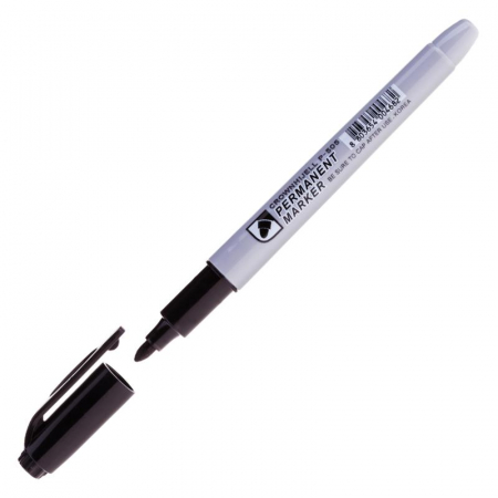Б0048243 Маркер перманентный "Multi Marker Slim" 2мм пулевидный черн. Crown 