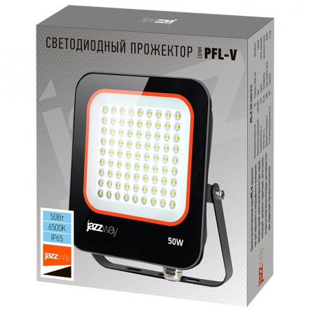 5039735 Прожектор светодиодный PFL-V 50Вт 6500К IP65 ДО JazzWay 