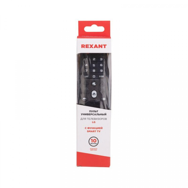 38-0004 Пульт универсальный для телевизора LG с функцией SMART TV (ST-04) Rexant 