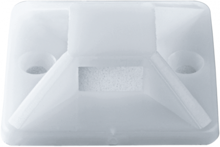 71062 База монтажная самоклеящаяся NFP-25-100/WH 25х25 бел. (уп.100шт) Navigator 