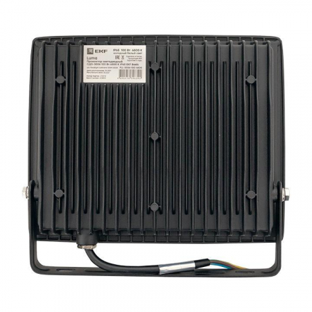 FLL-3006-100-6500 Прожектор светодиодный СДО-3006 100Вт 6500К IP65 Basic EKF 