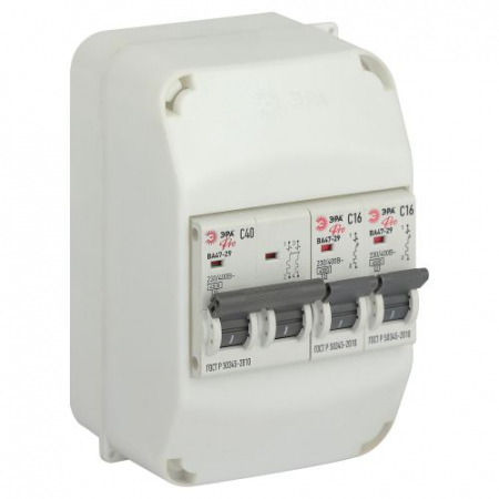 Б0062282 Корпус пластиковый навесной ЭРА SIMPLE КМПн 1/4 IP20 бел. ЭРА 